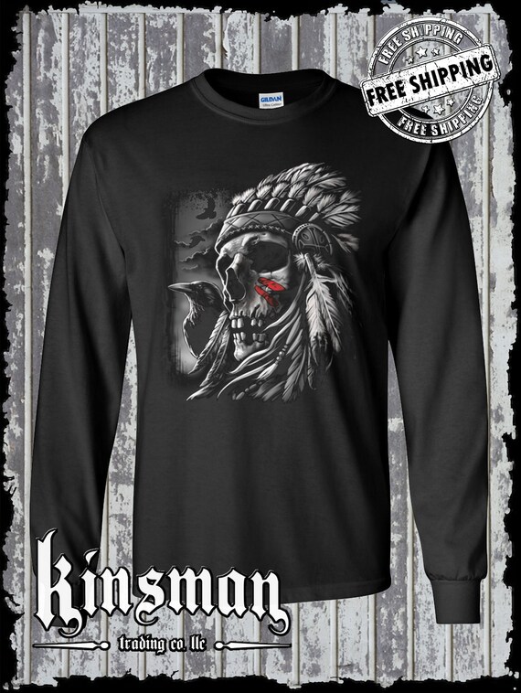 Grand T-shirt Gildan Gris Avec Motif Crânes - Taille L - Coton, Coupe Décontractée - Très Bon état
