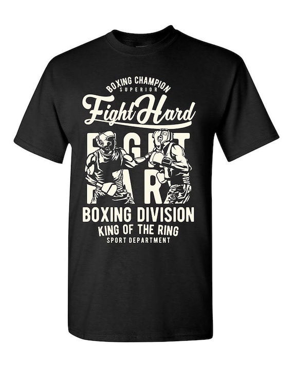 Camiseta Academia De Boxeo Fight Hard