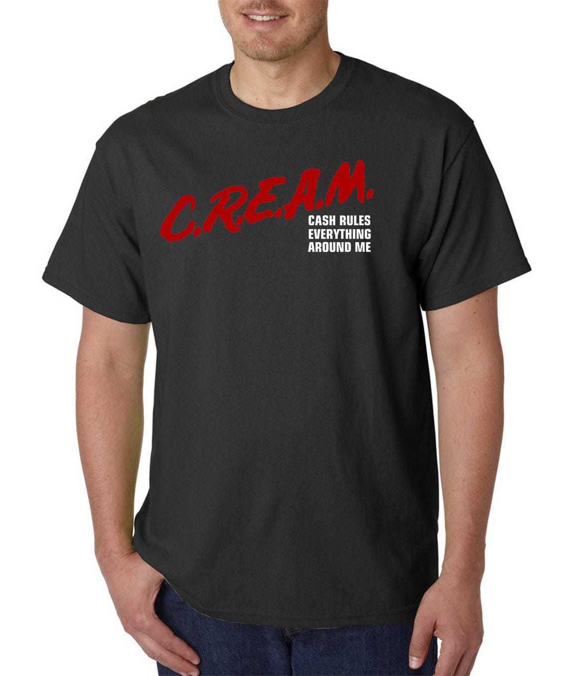 C.R.E.A.M. Dare Parody T-shirt Cash 