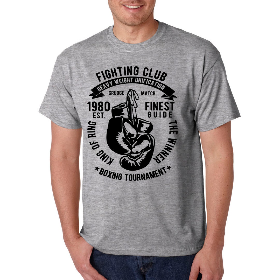 Fight Club Boxing Tshirt / MMA Sports Gym Workout Strength Etsy