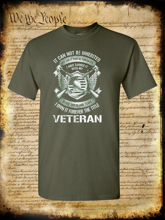 U.S. Army Veteran Blood Sweat And Tears T Shirt U.S. Army Veteran Blood Sweat And Tears T Shirt