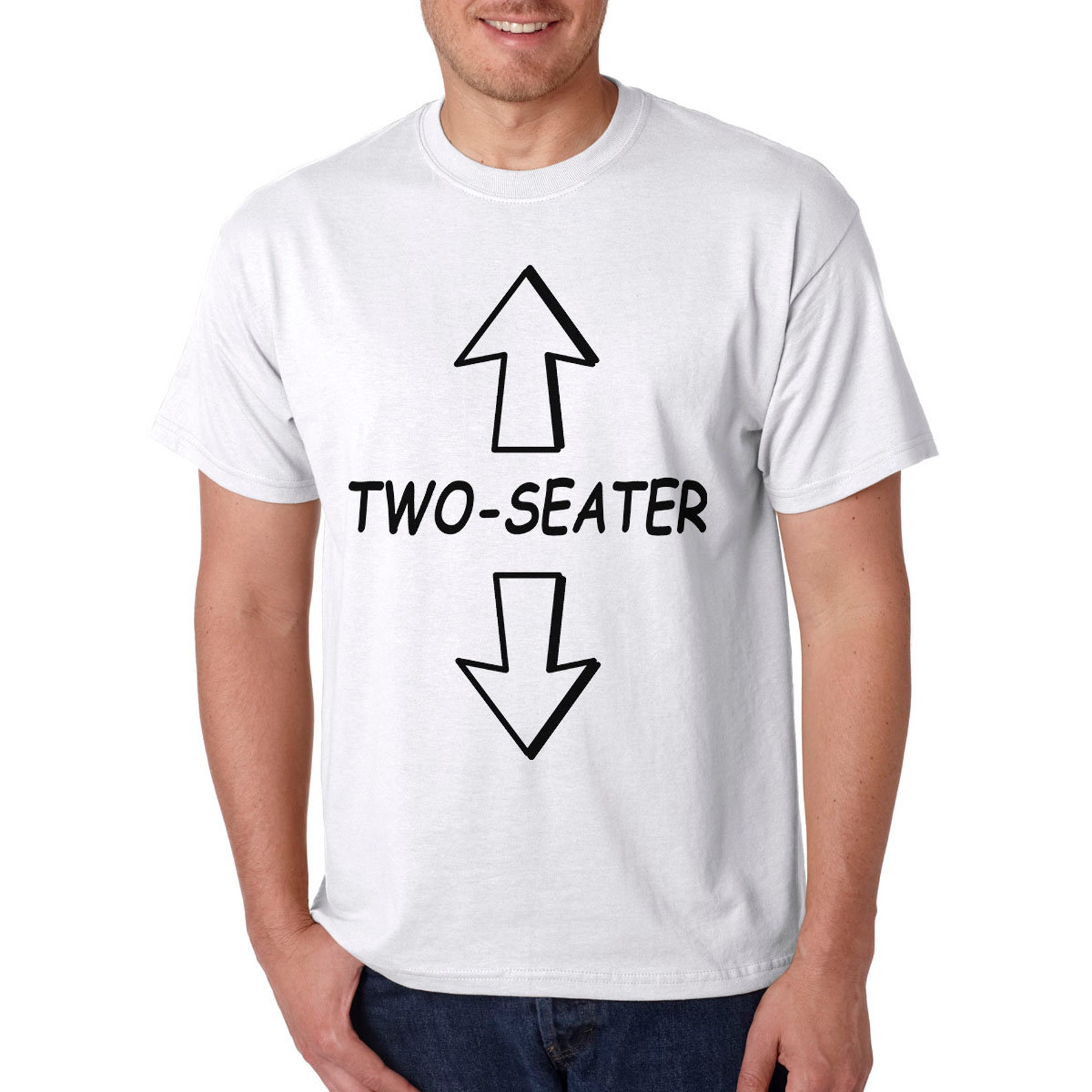 Two-seater T-shirt Funny Adult Rude Offensive College Humor - Etsy