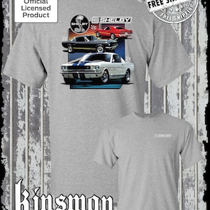 Various Shelby Ford Mustang 2-Sided T-Shirt