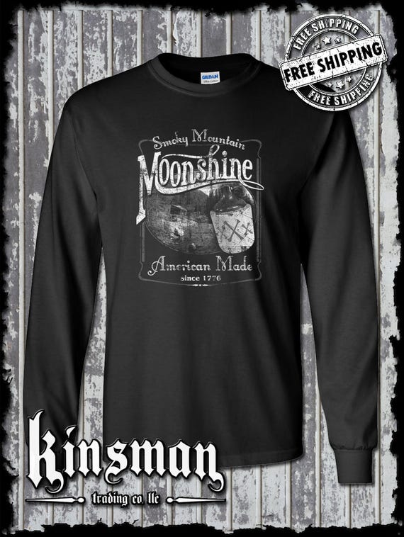 Smoky Mountain Moonshine Hoodie - Unisex Hooded Sweatshirt For Casual Wear