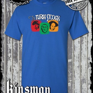 Three Stooges Colorful Logo T-Shirt