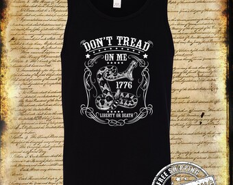 Sons Of Liberty Sleeveless Dont Tread on Me Liberty or Death Land of The Sons Of Liberty Sleeveless Dont Tread on Me Liberty or Death Land of The