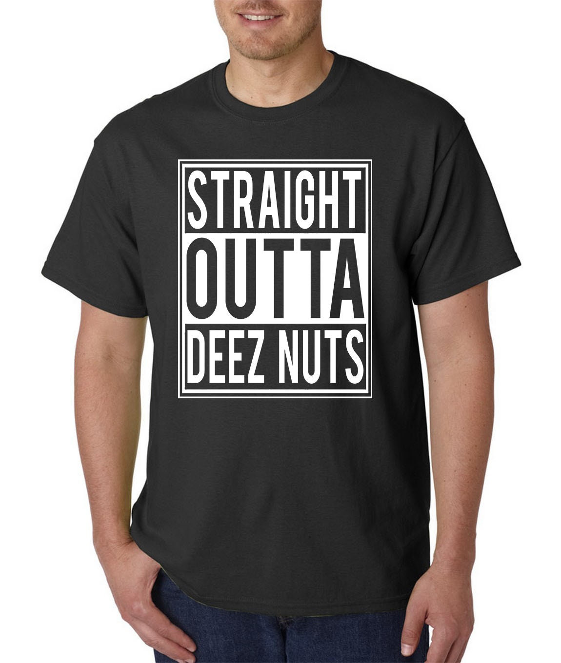 Straight Outta NUTS Funny Offensive - Etsy