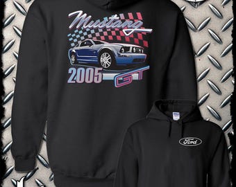 Sudadera con capucha Ford Mustang GT 2005 Carrol Shelby Cobra