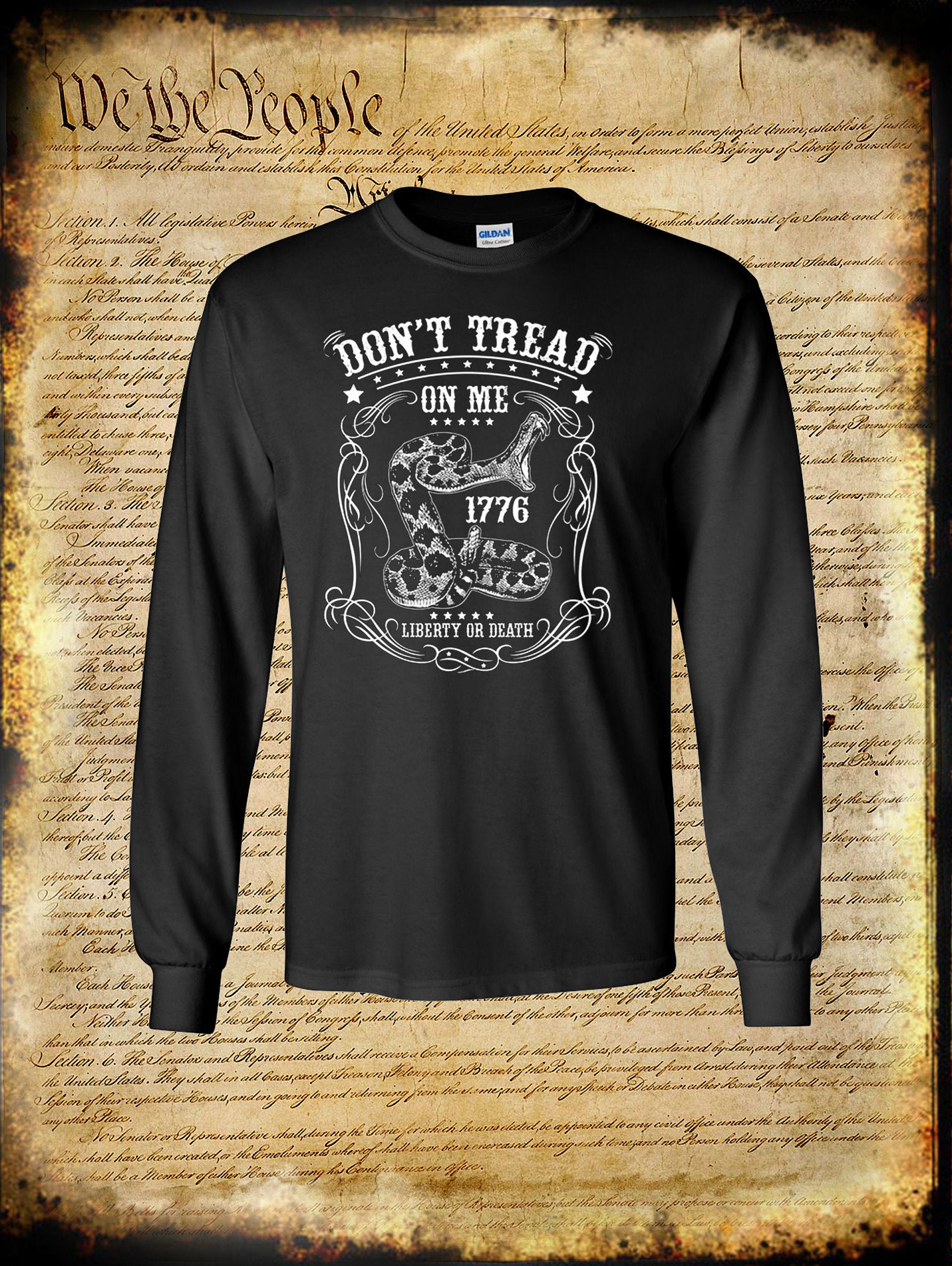 1776 XXX Gildan T-Shirt Dont Tread on Me 1776 XXX Gildan T-Shirt Dont Tread on Me