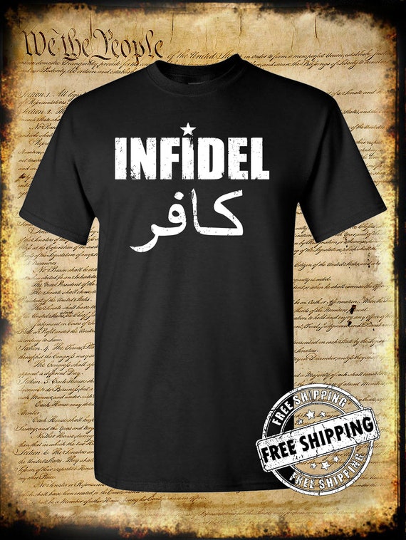 Infidel t shirt clearance arabic
