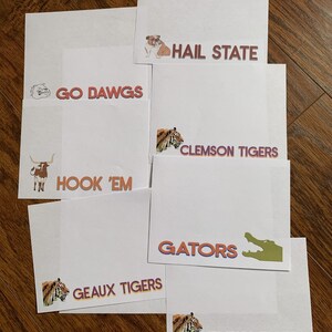 Graduation Gift / College teams/ Clemson Memphis LSU Texas Gators Georgia MS State