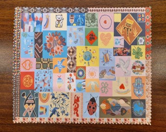 Project Hail Mary Microfibre Glasses Lens Cloth - Grace's Quilt Blanket from PHM