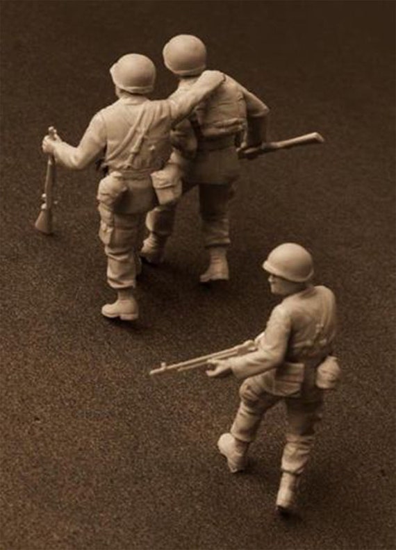 3 1//35 Master Box US Paratroopers 1944