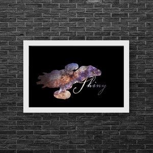11x17 Firefly inspired Serenity Digital Art Poster "Shiny"