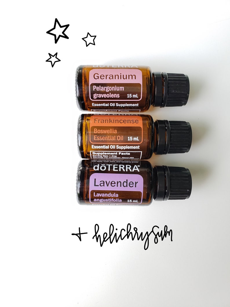 Scar Essential Oil Dropper BlenddoTERRA Etsy