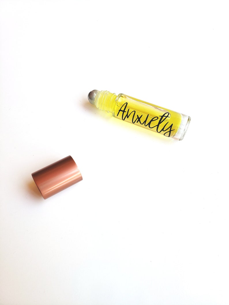 Anxiety Essential Oil Roller Blenddoterra Etsy UK