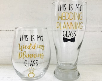 Download Wedding Planning Glass Etsy