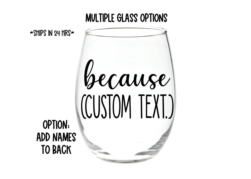 Funny Wine Glass - Etsy Funny Wine Glass - Etsy