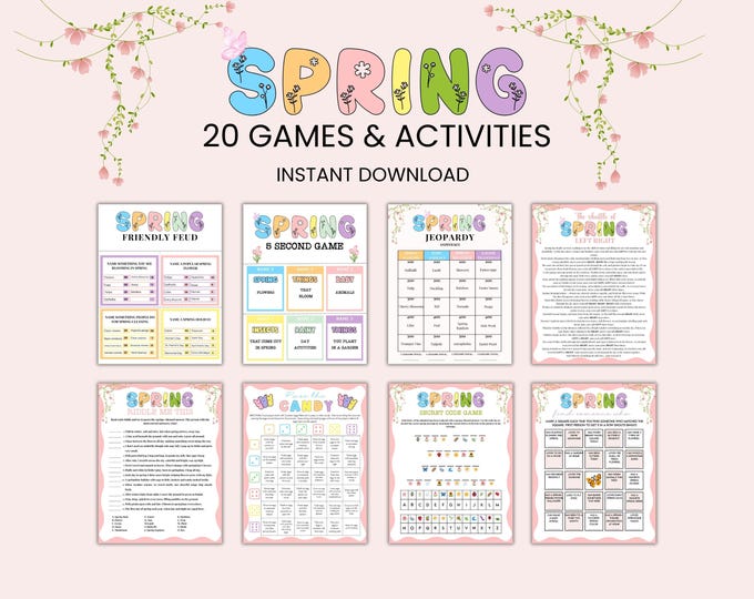 Spring holidays & games