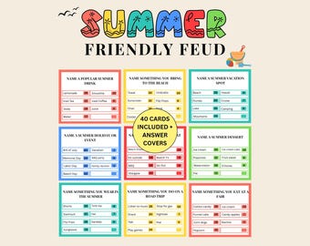 夏の親睦を深めるゲーム、子供と大人向けの印刷可能な夏のパーティーゲーム、家族で楽しむ夏のゲーム、夏のトリビアクイズ、夏のオフィスゲーム