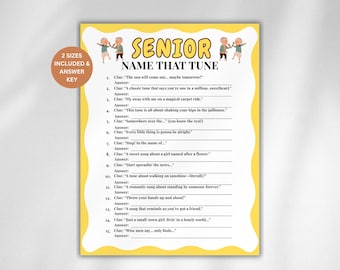 Senior Name that Tune, Games for Senior Citizens, Elderly Icebreaker Games, Seniors Brain Teasers, Senior Party Games, Seniors Memory Game
