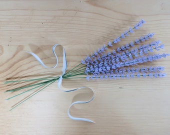 Purple Paper Lavender Sprig
