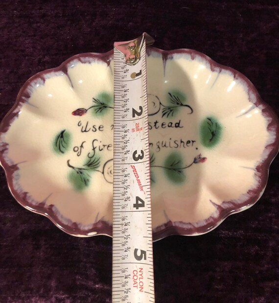 Vintage Nasco Ashtray \u2022 \u2018Use Me Instead of Fire Extinguisher