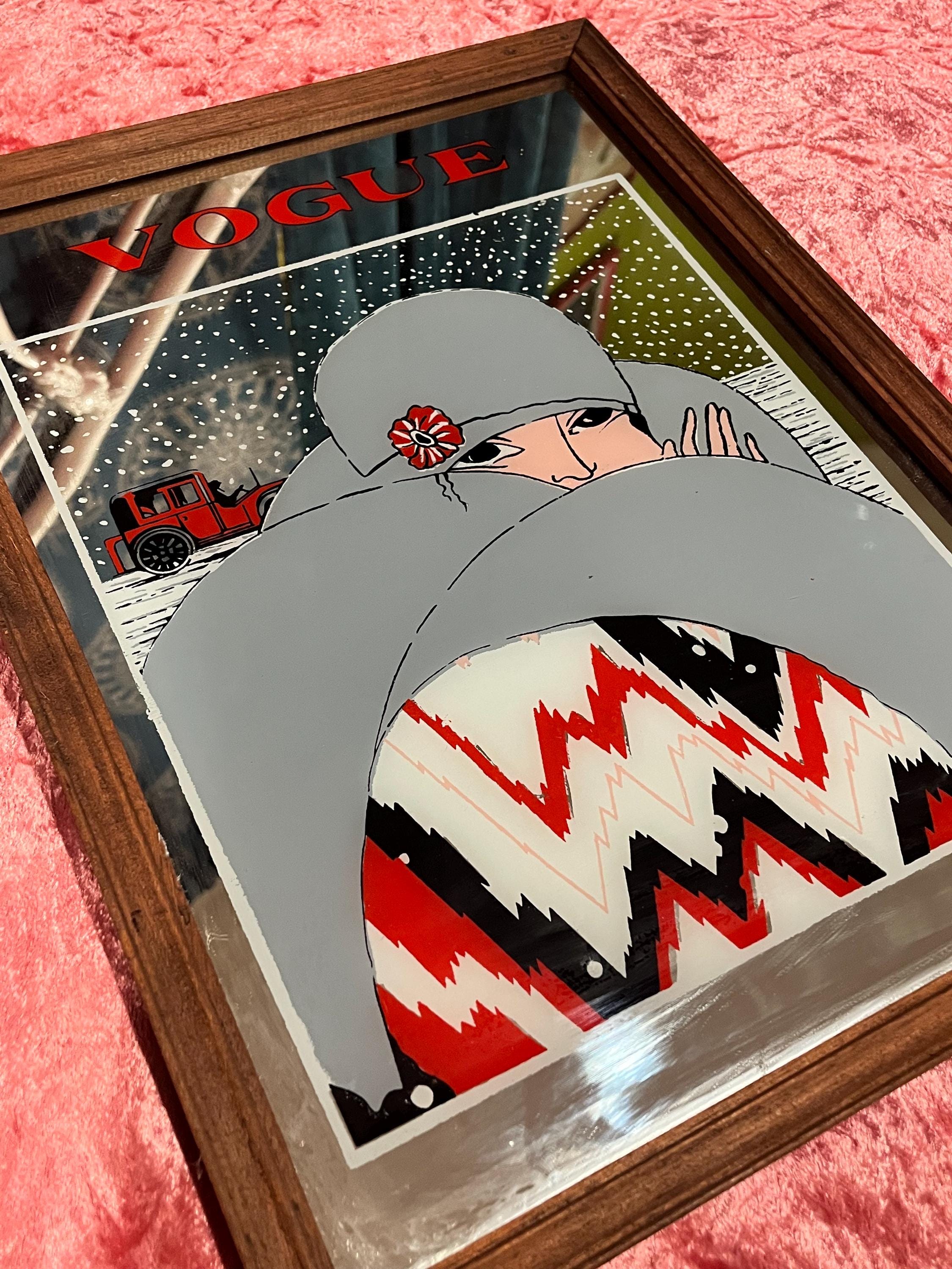 Vogue Advertising Mirror - Etsy
