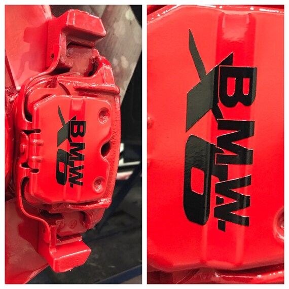 Custom BMW X6 brake caliper decal graphix logo sticker Etsy