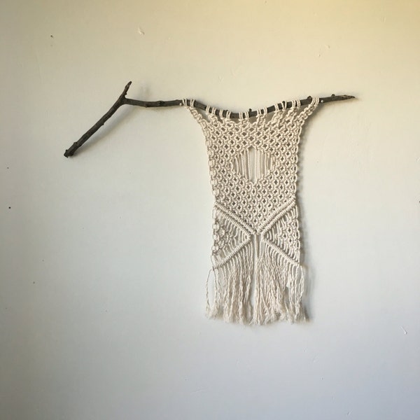 Macrame Wall Hanging {Rare Gem} // Modern Macrame // One of a Kind // Ready to Ship