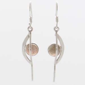 Labradorite Earrings - Silver Earrings - Dangle & Drop Earrings - Gemstone Earrings - Labradorite Silver Earrings - Handmade Earrings
