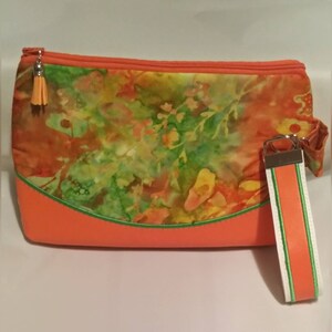 Orange/Green Clutch