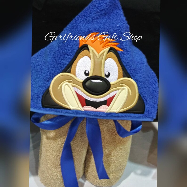 lion king hooded towel