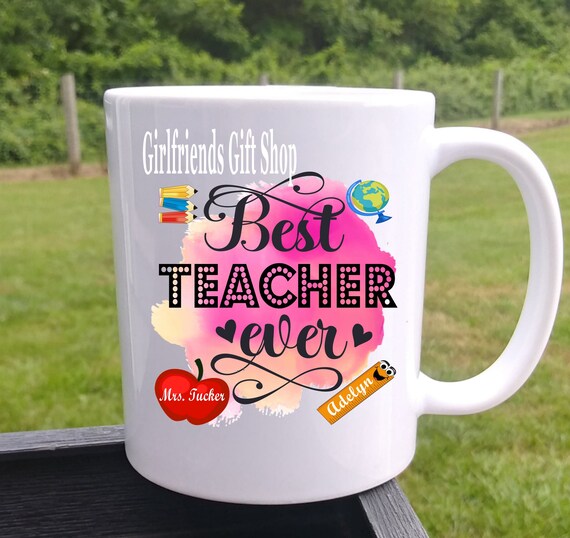 Thank You Mug, Thank You Teacher Mug for Teachers Christmas Gift, Teacher  Coffee Cup, Present for Teacher, Custom Teacher Mug for Teachers -   Norway