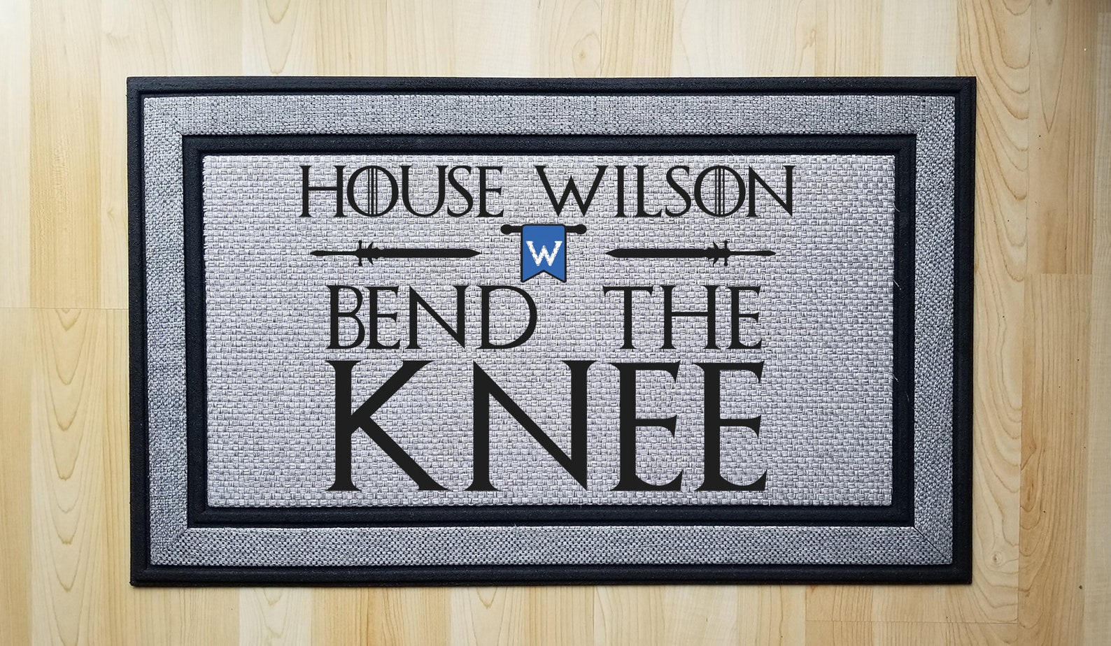 Game of Thrones Doormat Personalized Door Mat Game of Thrones Etsy