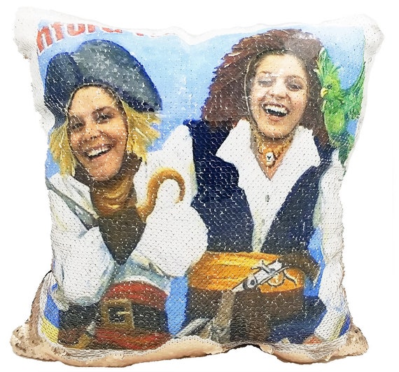 etsy personalized sequin pillow