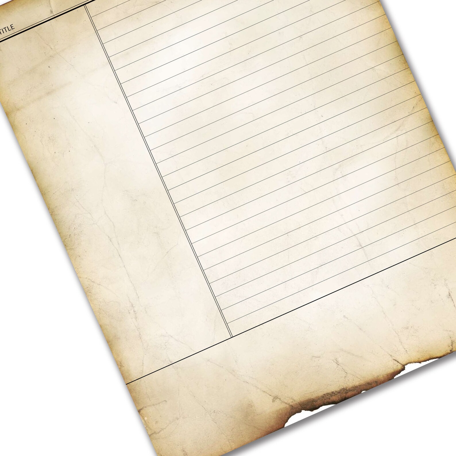 150+150pages[vintage Papers]goodnotes, Notability Notetaking Paper ...