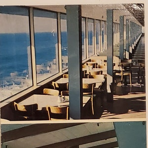 Postkarte Werbung Malibu Seelöwe Restaurant Malibu California