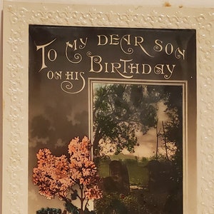 Postal Saludos Cumpleaños - A mi Querido Hijo en su Cumpleaños