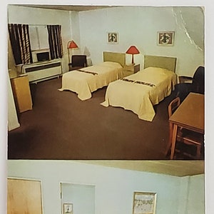 Cartolina Pubblicitaria Town House Hotel Chicago Illinois