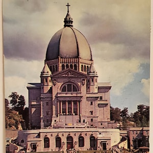 Cartão postal Canadá Oratório de São José Montreal Canadá
