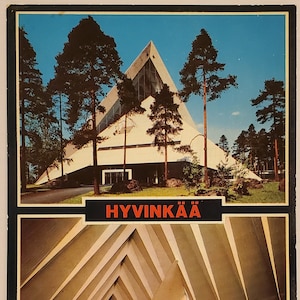 Post Card Finland Hyvinkaa  Suomi Finland