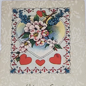 Cartão Postal Feriado Dia dos Namorados Saudação dos Namorados Miller Art Series no 1173