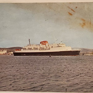 Carte postale Canada MV William Carson Car Ferry Canada