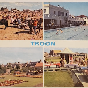 Postkaart Verenigd Koninkrijk Schotland Troon Ayrshire Schotland