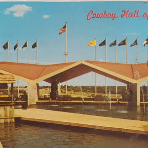 Cartão postal OK Cowboy Hall of Fame Oklahoma
