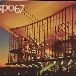 Carte postale Canada Expo67 Pavillon de l'Union soviétique Montréal Canada