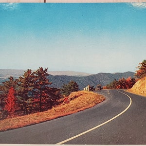 Cartão postal VA Skyline Drive Virgina