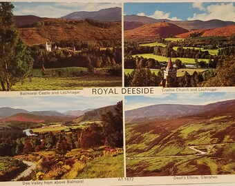 Post Card United Kingdom Scotland Royal Deeside