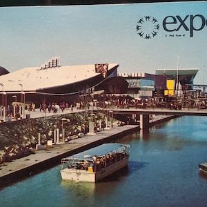 Carte postale Canada Expo67 Le Pavillon de l'Italie Montréal Canada